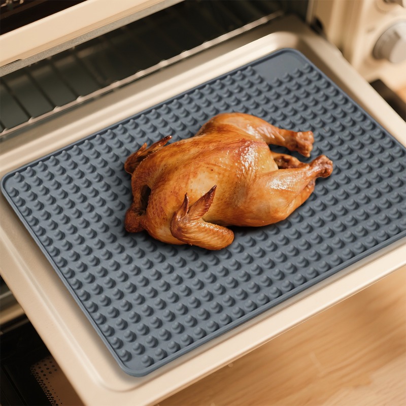 Kitchen Gadgets Storage - High temperature resistant microwave protection pad,