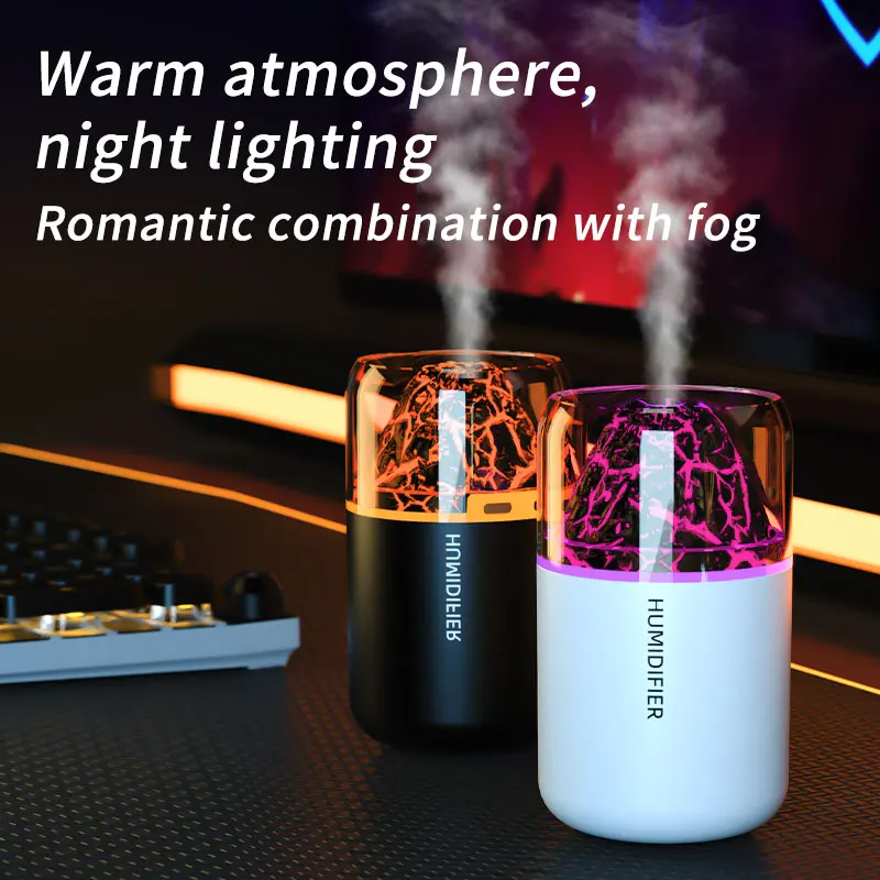 Oil Mister Spray Bottle - 180ml Mini Air Humidifier colorful Atmosphere