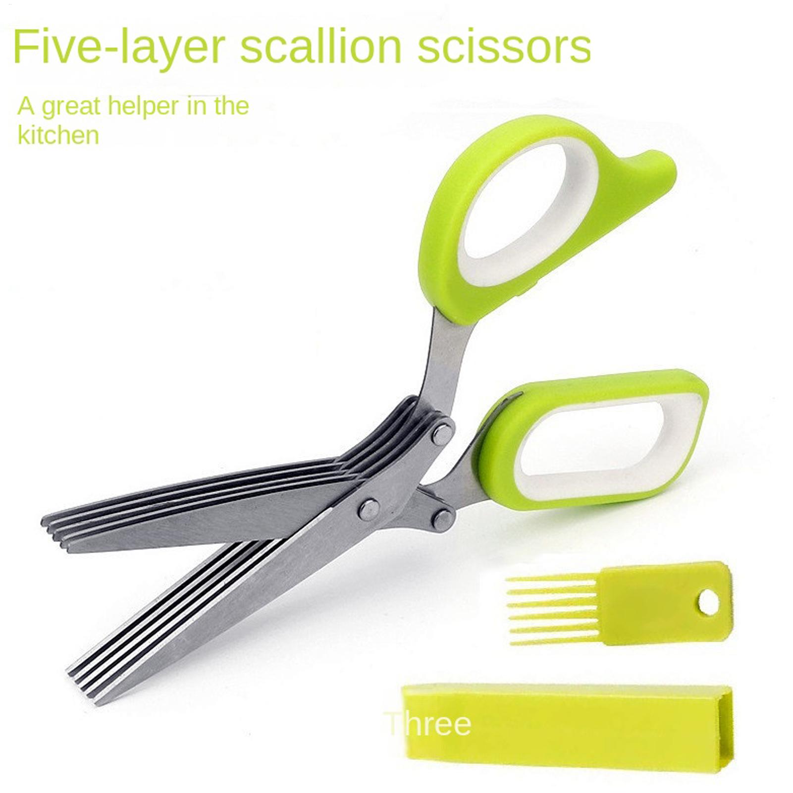 Herb Scissors 5 Blade Stainles - đánh giá và giá Herb Scissors 5 Blade