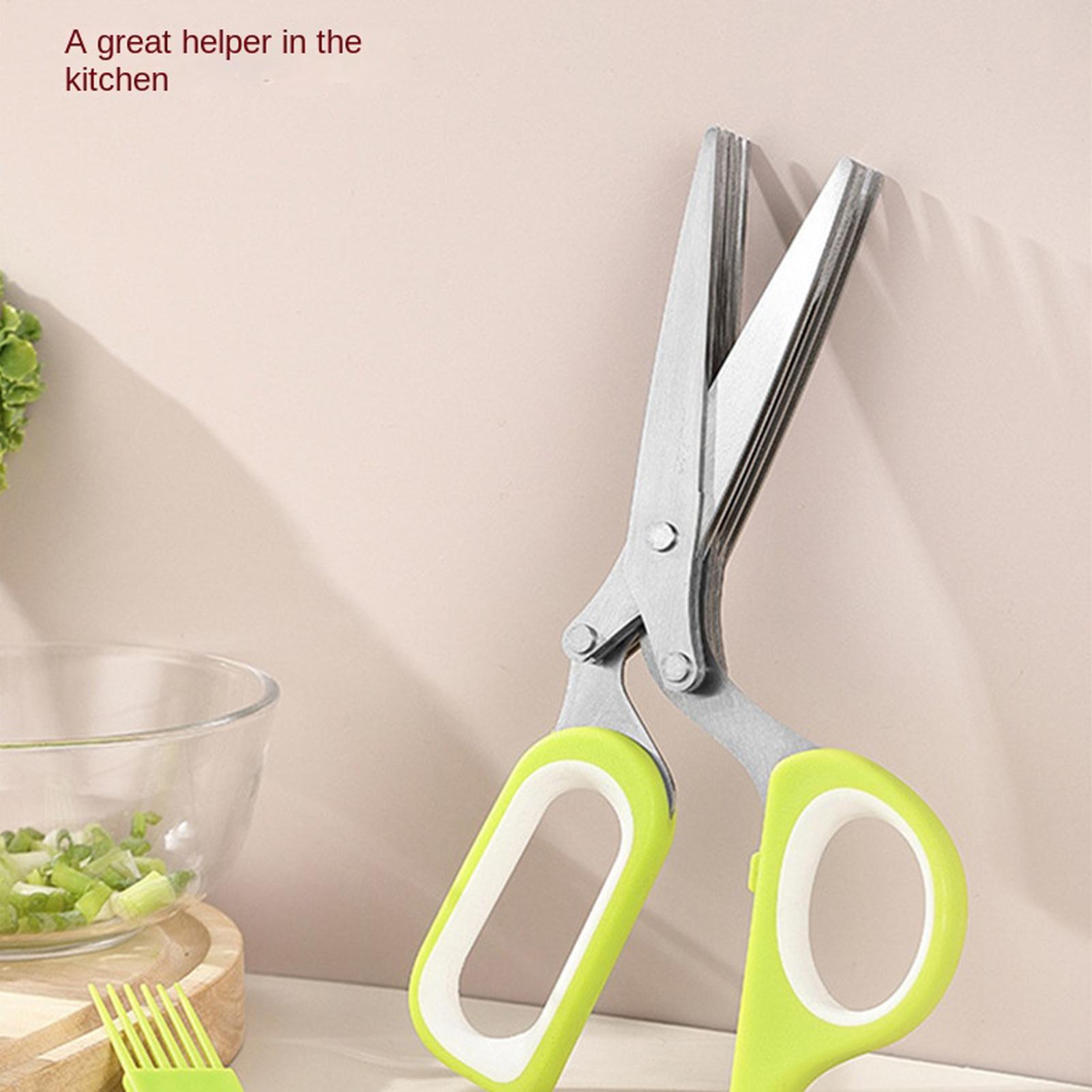 Herb Scissors 5 Blade Stainles - đánh giá và giá Herb Scissors 5 Blade