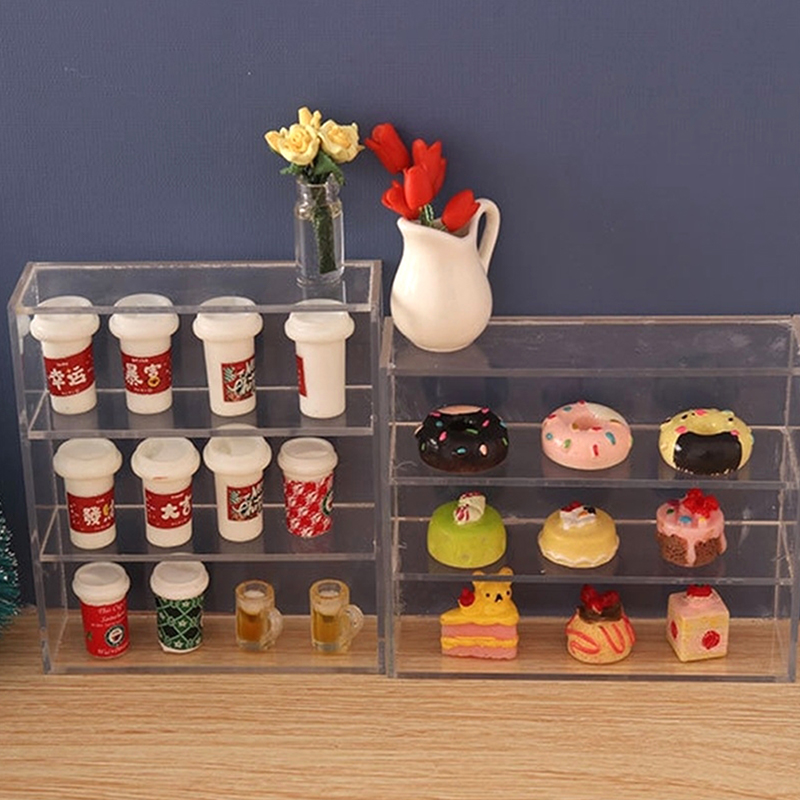 1Pc 1:12 Dollhouse Miniature M - đánh giá và giá Kitchen Gadgets Storage