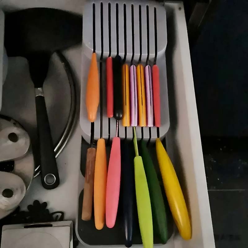 Practical Drawer Knife Storage - đánh giá và giá Kitchen Gadgets Storage Ideas