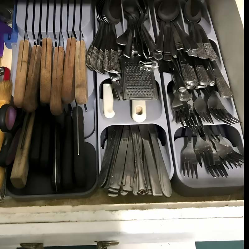 Practical Drawer Knife Storage - đánh giá và giá Kitchen Gadgets Storage Ideas