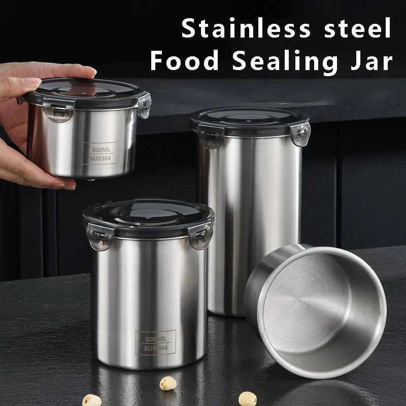 Stainless Steel Food Container - đánh giá và giá Kitchen Gadgets Storage Ideas