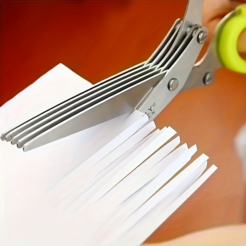 5-Blade Shredding Scissors, Mu - đánh giá và giá Herb Scissors 5 Blade
