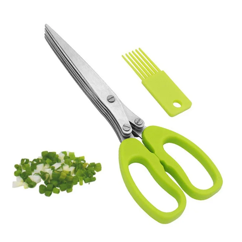5 Blade Herb Scissors Multifun - đánh giá và giá Herb Scissors 5 Blade