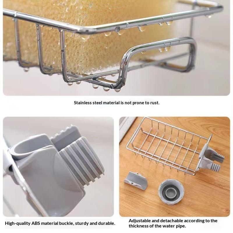 Soap Drainer Towel Rack Shelf  - đánh giá và giá Kitchen Gadgets Storage Ideas
