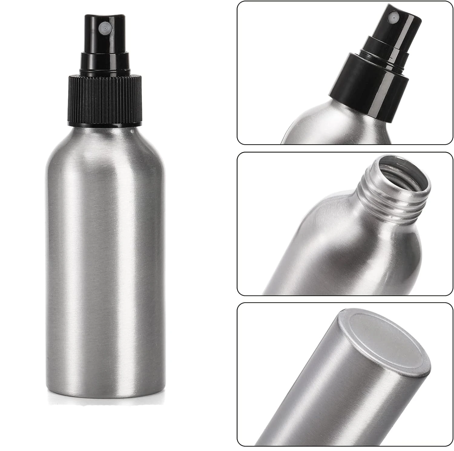 1Pack 30/120ml Aluminum Empty  - đánh giá và giá Oil Mister Spray Bottle