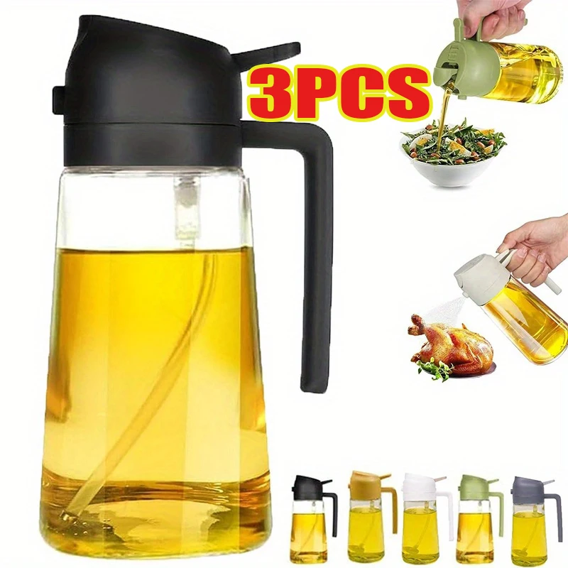 Oil Spray 2-in-1 Plastic House - đánh giá và giá Oil Mister Spray Bottle