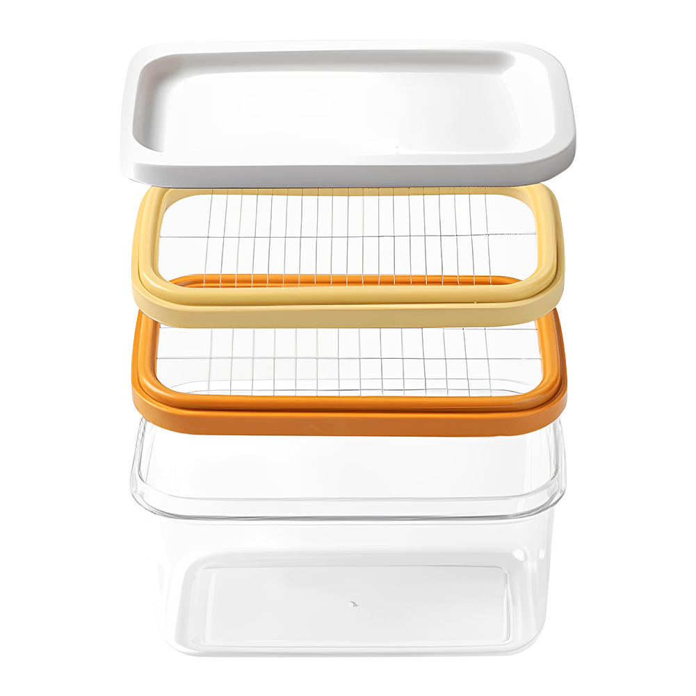 Refrigerator Butter Dish Box W - đánh giá và giá Kitchen Gadgets Storage