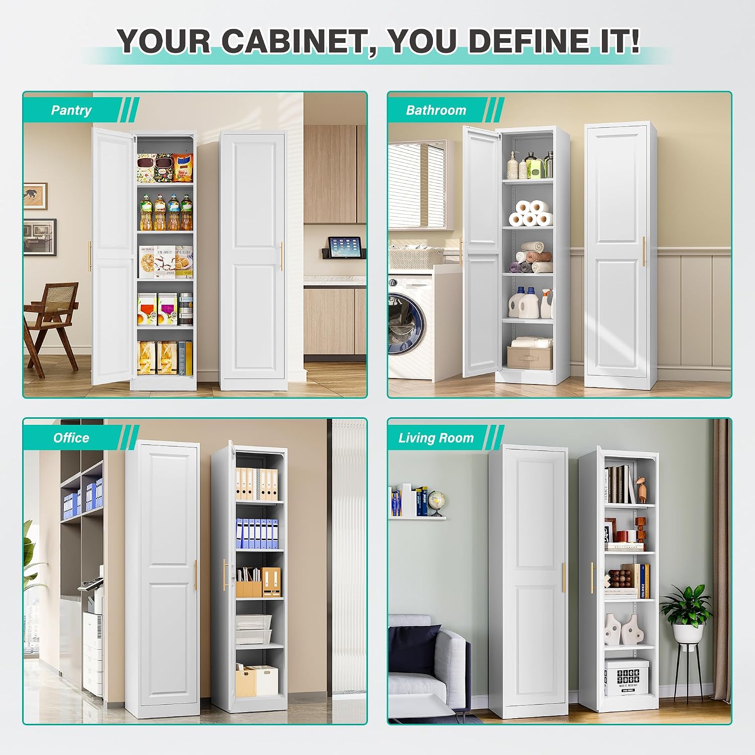 Tall Narrow Storage Cabinet Wi - đánh giá và giá Kitchen Gadgets Storage