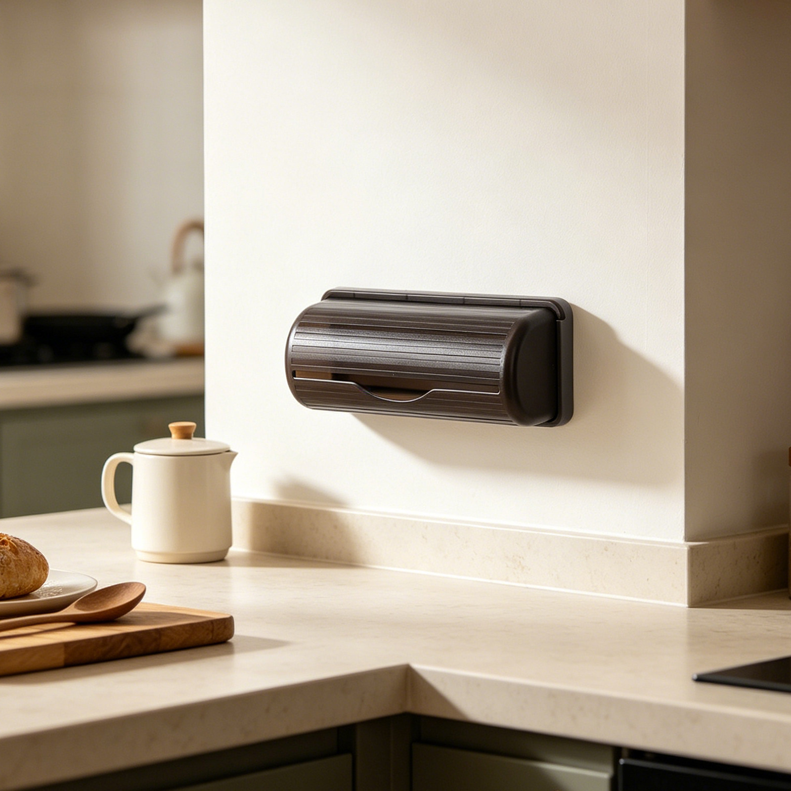 Wall Mounted Trash Bag Holder  - đánh giá và giá Kitchen Gadgets Storage