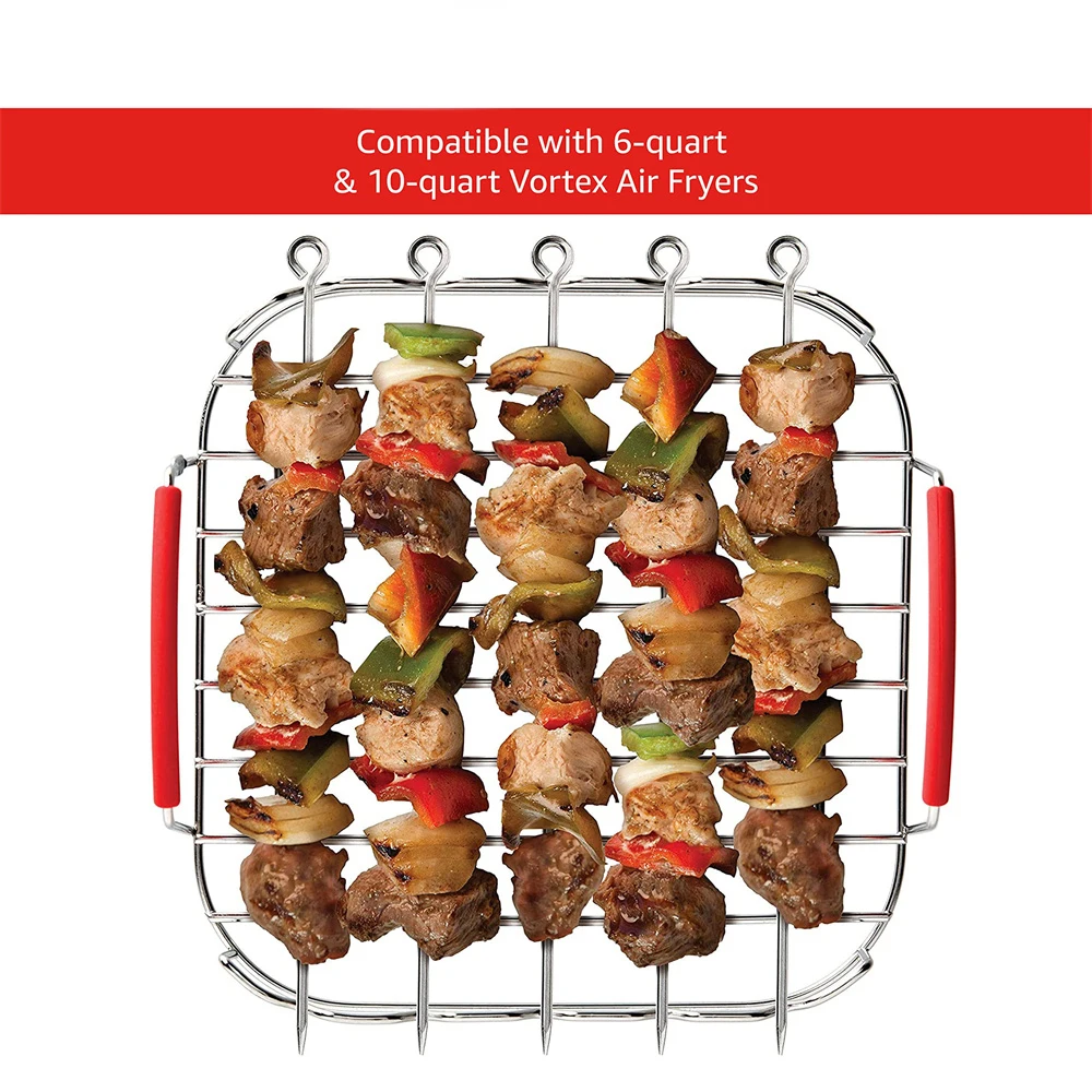 8 Inch Air Fryer Barbecue Gril - đánh giá và giá Air Fryer Accessories