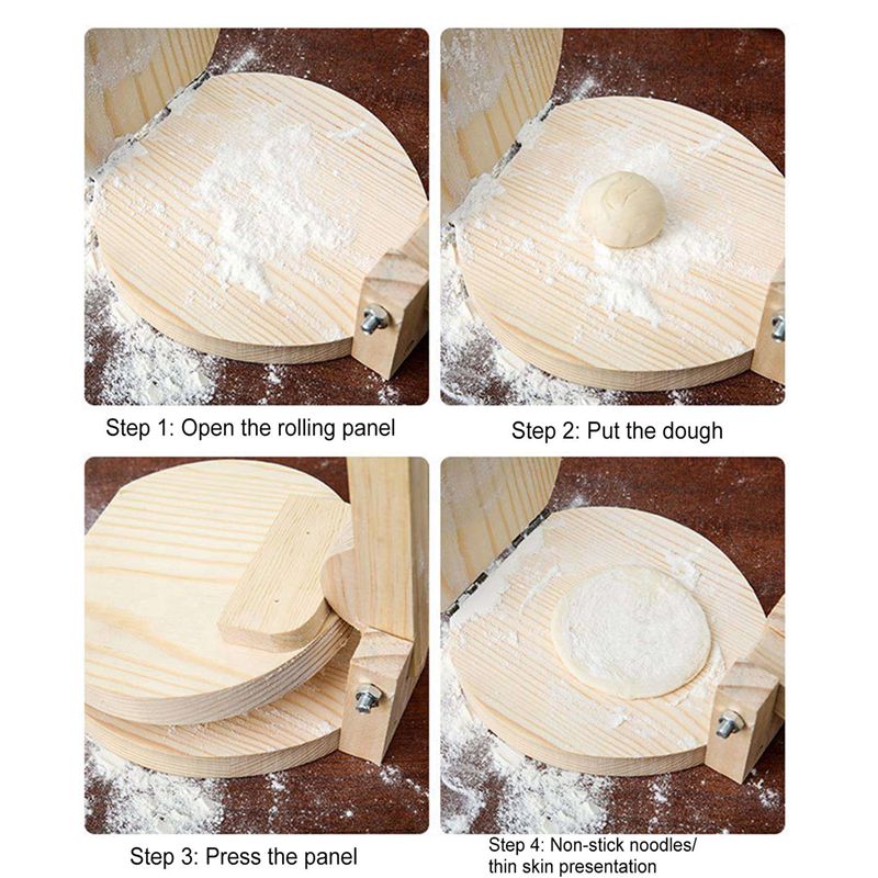 ABUL-2X Wood Tortilla Press Du - đánh giá và giá Kitchen Gadgets Roti Maker